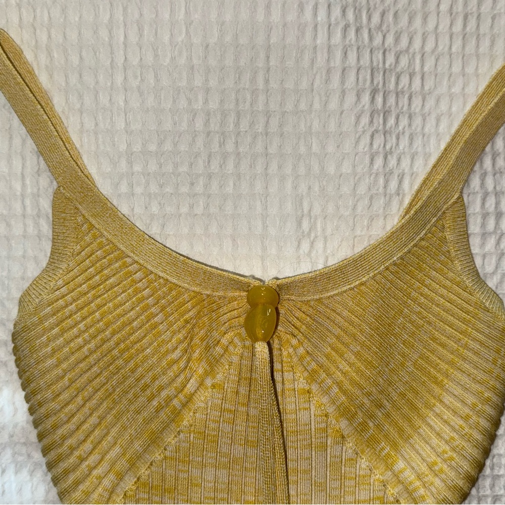 Jonathan Simkhai Lemon Knit Dress
